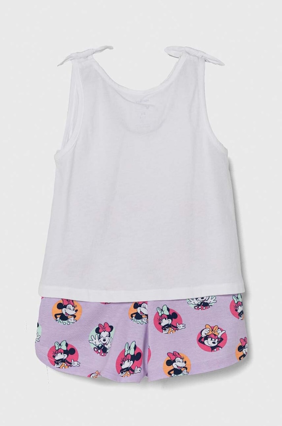 Dětská bavlněná souprava zippy x Disney 3105979701 fialová SS24