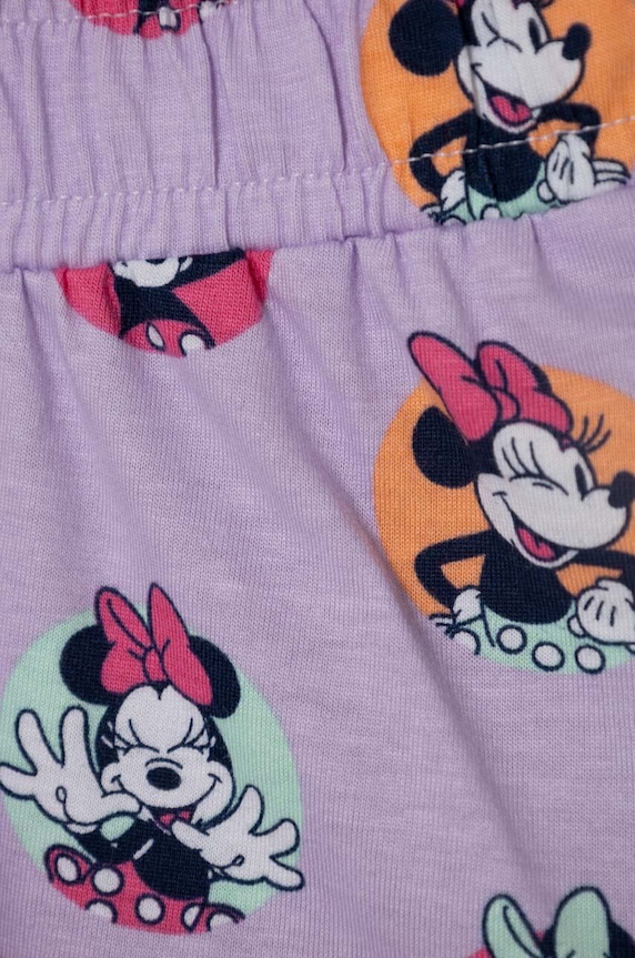 Dětská bavlněná souprava zippy x Disney fialová 3105979701