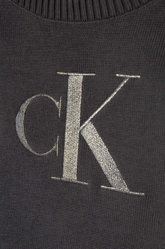 Chłopiec Calvin Klein Jeans komplet bawełniany dziecięcy IN0IN00167.PPYH szary