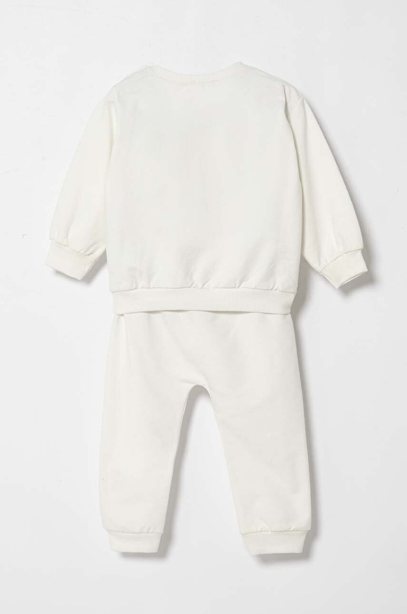 United Colors of Benetton komplet niemowlęcy 3MDUAK00F.W.Seasonal biały SS24