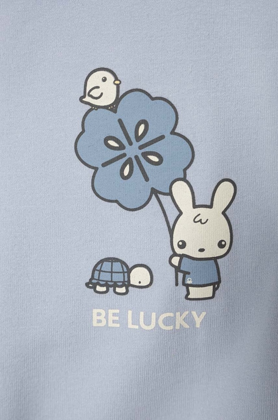 Chłopiec United Colors of Benetton komplet niemowlęcy 3MDUAK00F.W.Seasonal niebieski