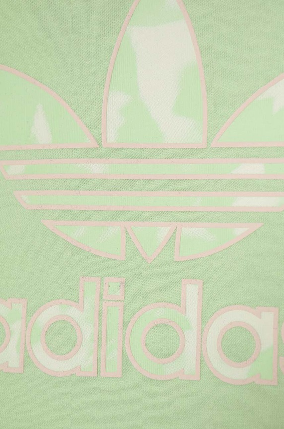 Момче Детски памучен комплект adidas Originals IT7302 зелен