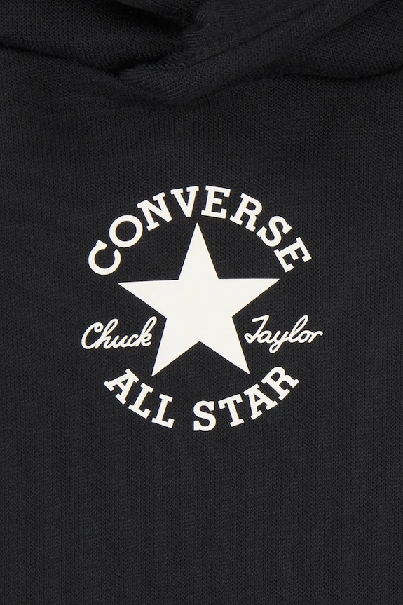 Chlapec Tepláková súprava pre bábätká Converse 6CD894 čierna