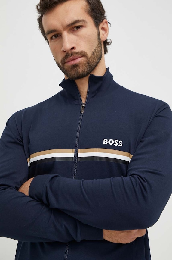 BOSS dres lounge 50511020 granatowy
