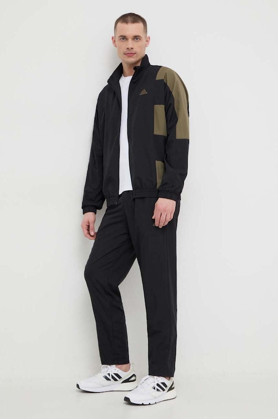 Спортивний костюм adidas тканина чорний IP1613