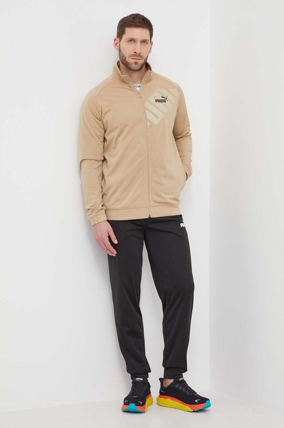 Спортивний костюм Puma трикотаж бежевий 678886