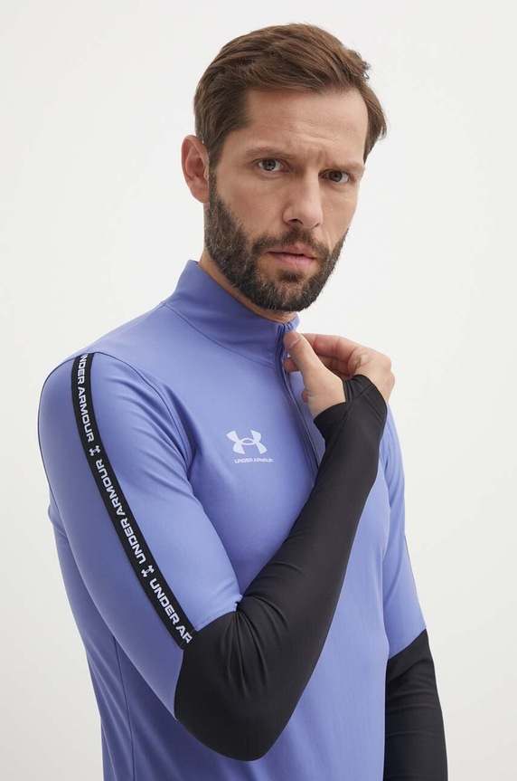 Under Armour bluza treningowa Challenger Pro z elastanem niebieski 1382114