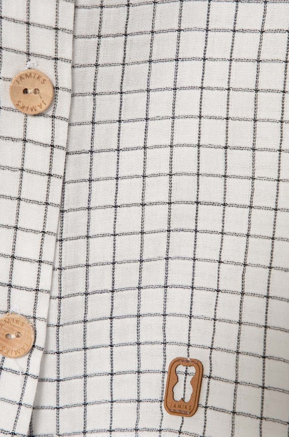 Chłopiec Jamiks koszula bawełniana niemowlęca SILVES.or.Kosz.JLG079.B biały