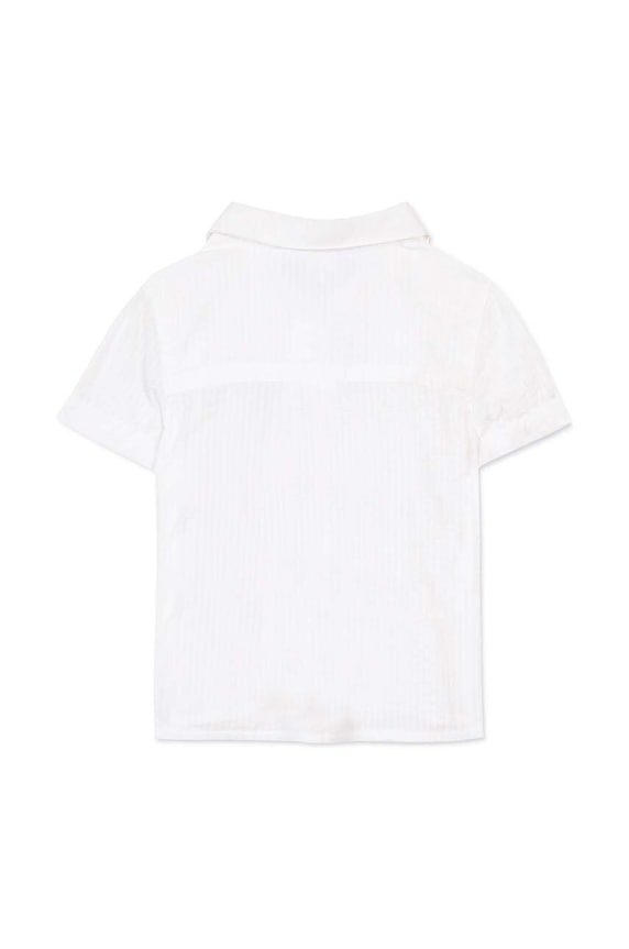 Chłopiec Tartine et Chocolat koszula bawełniana niemowlęca TY12051.60.74 biały
