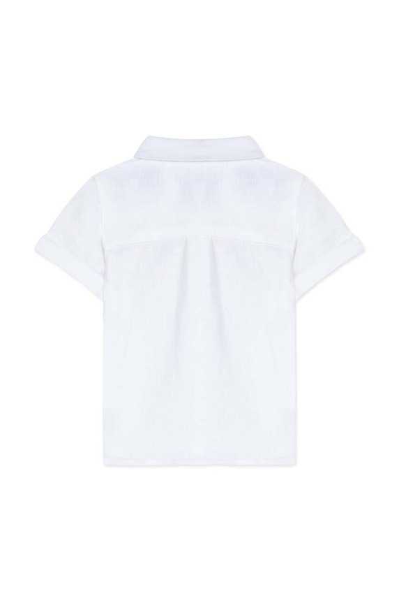 Chłopiec Tartine et Chocolat koszula lniana niemowlęca TY12111.80.94 biały