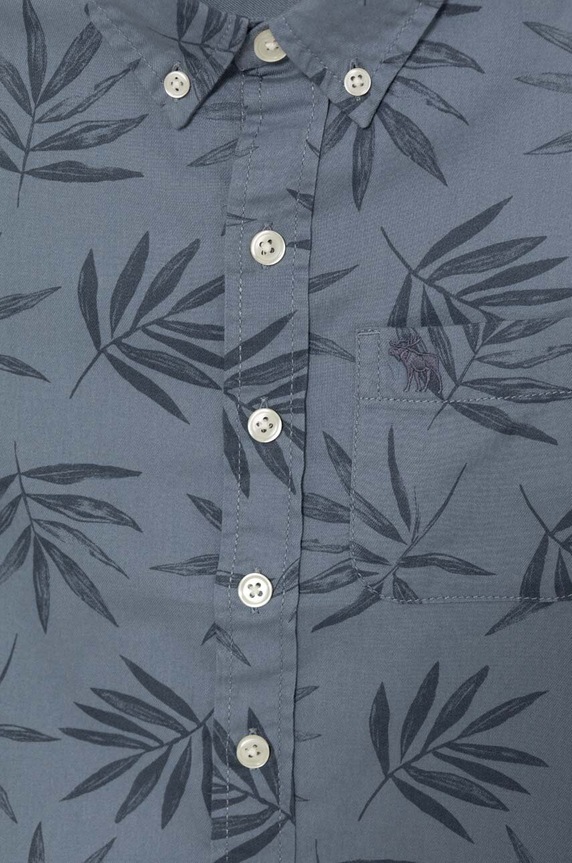 Chłopiec Abercrombie & Fitch koszula bawełniana dziecięca KI225.4014 niebieski