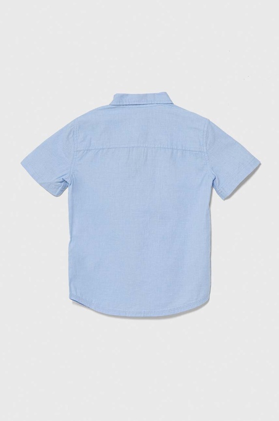Abercrombie & Fitch koszula bawełniana dziecięca KI225.4015 niebieski SS24