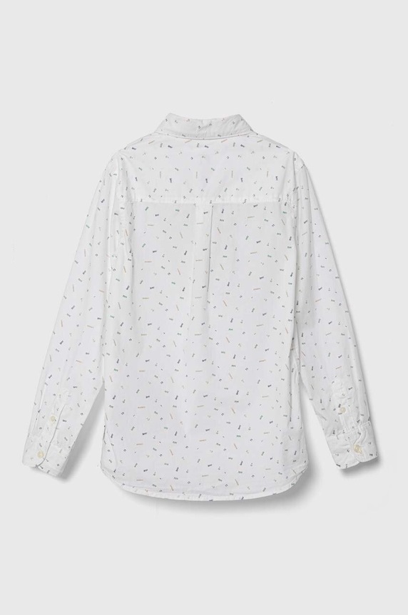 Pepe Jeans koszula bawełniana dziecięca JAMES PB302583 biały SS24