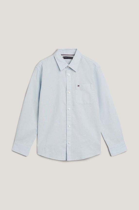 Tommy Hilfiger koszula dziecięca KB0KB08868.128.176.PPYH niebieski SS24