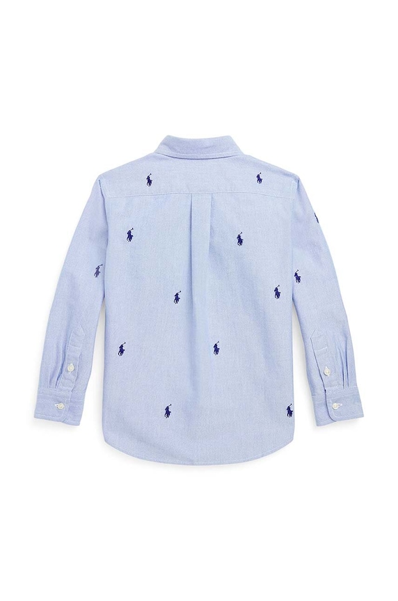 Fiú Polo Ralph Lauren gyerek ing pamutból 322878876001 kék