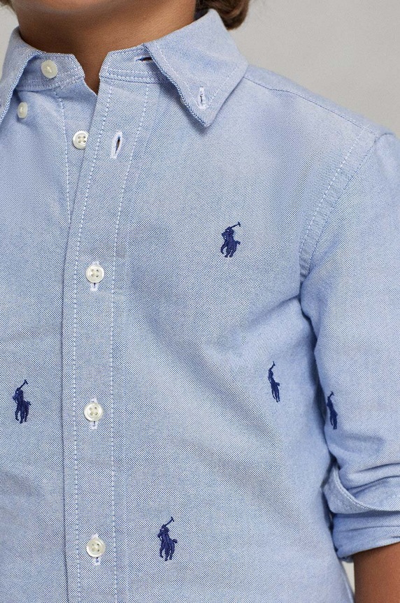 Polo Ralph Lauren gyerek ing pamutból kék 322878876001