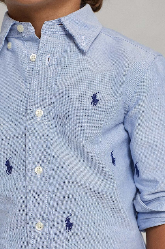 Polo Ralph Lauren gyerek ing pamutból kék 322878876001