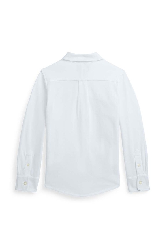 Detská bavlnená košeľa Polo Ralph Lauren 322914506002 biela SS26