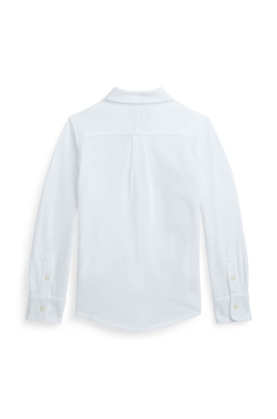 Detská bavlnená košeľa Polo Ralph Lauren 322914506002 biela SS26
