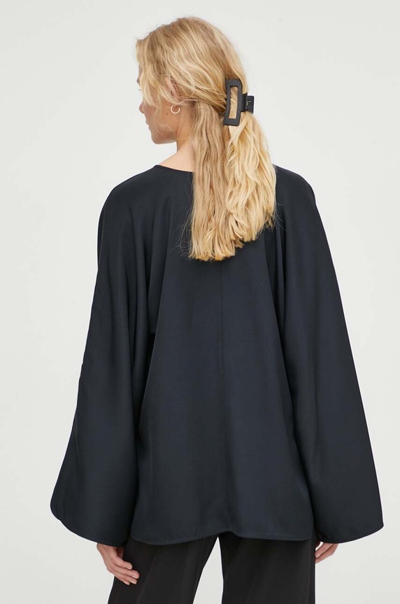 Oblečenie Blúzka By Malene Birger Q71875020Z čierna