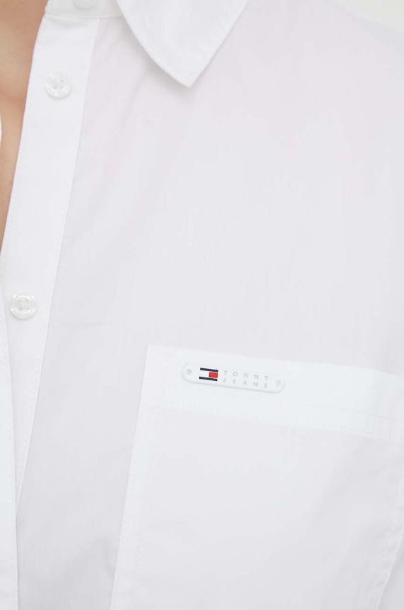 Košulja Tommy Jeans DW0DW17520 bijela