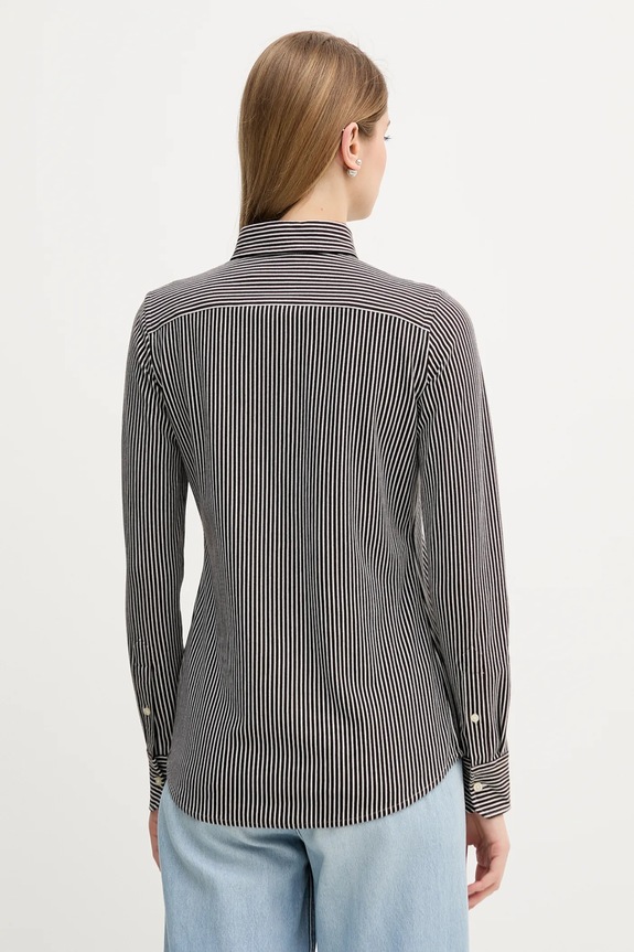 Oblečenie Bavlnená košeľa Polo Ralph Lauren 211910131 hnedá