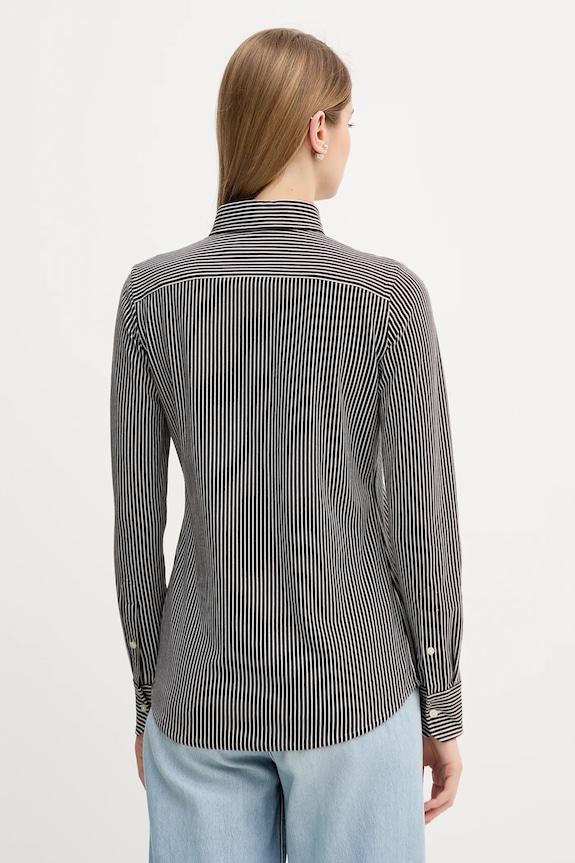 Oblečenie Bavlnená košeľa Polo Ralph Lauren 211910131 hnedá