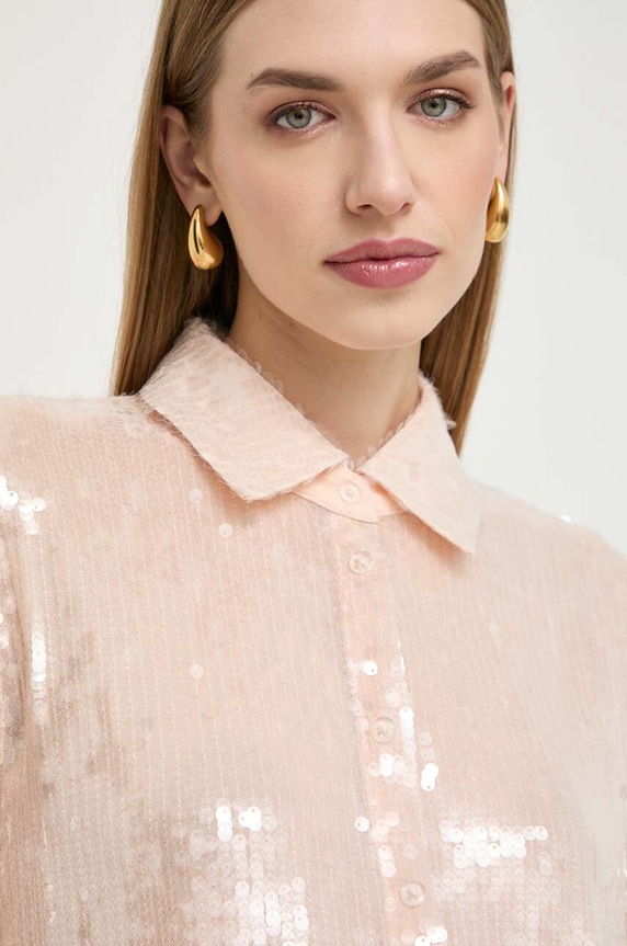 Πουκάμισο Patrizia Pepe πορτοκαλί 8C0675.A394