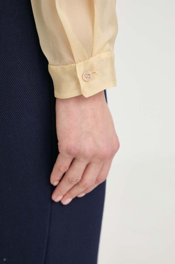 Patrizia Pepe selyem ing 8C0688.AN111 sárga