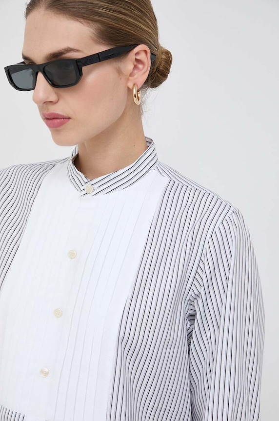 Victoria Beckham bluzka 1124WSH005240A biały