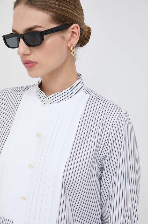 Victoria Beckham bluzka 1124WSH005240A biały