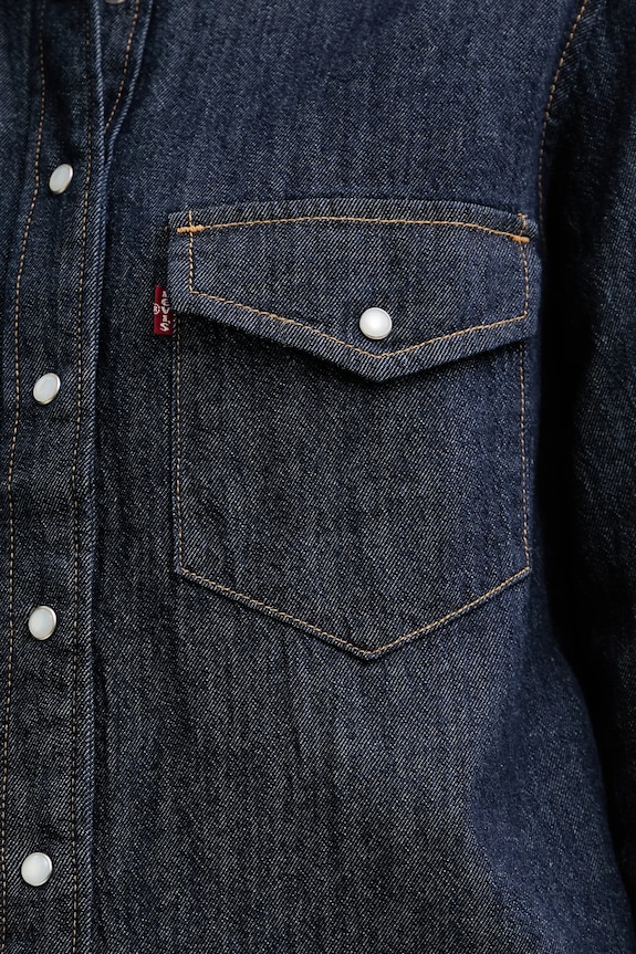 Τζιν πουκάμισο Levi's 16786 σκούρο μπλε
