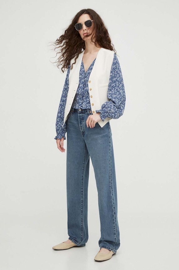 Levi's camicia A7172 blu SS24