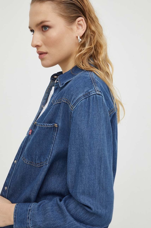 Rifľová košeľa Levi's A7244 modrá