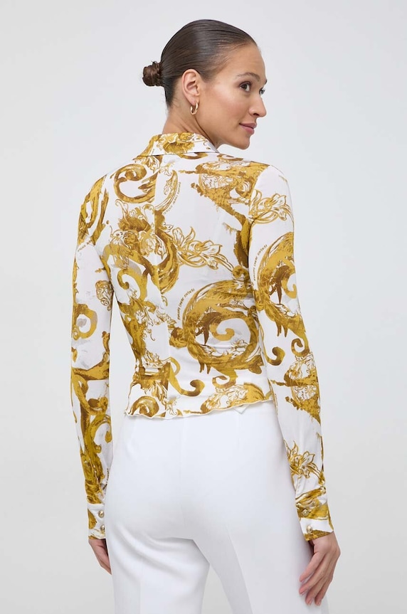 Oblečení Košile Versace Jeans Couture 76HAL213 bílá