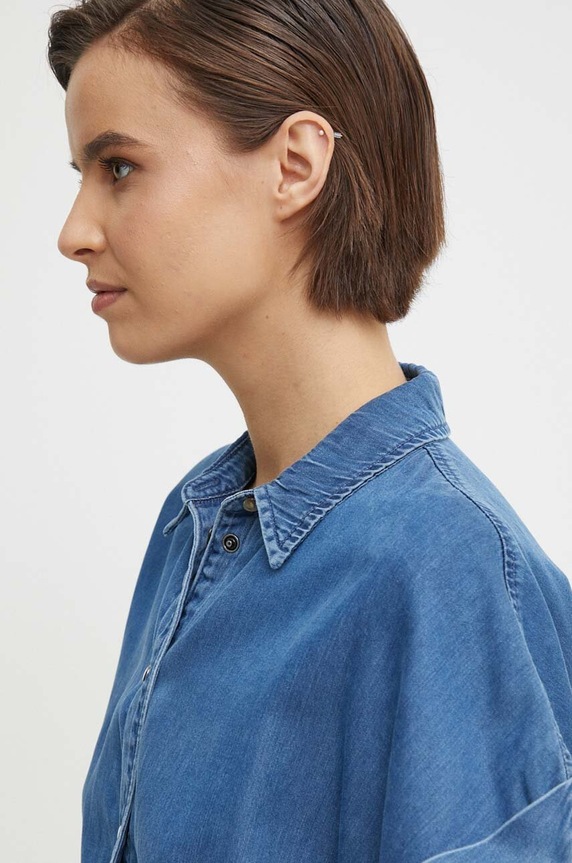 Pepe Jeans koszula MOANA niebieski PL304838