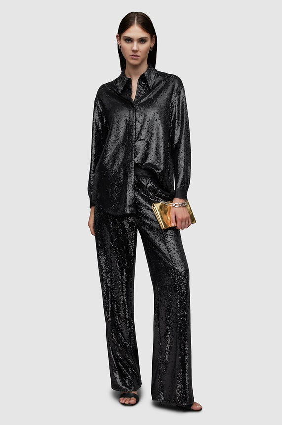Košile AllSaints Charli W002PZ