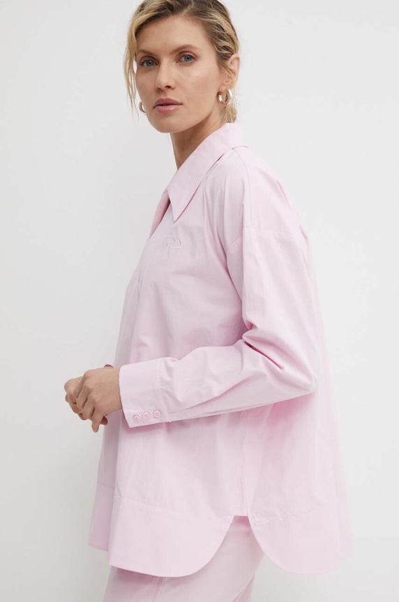 Βαμβακερή μπλούζα Résumé VictoriaRS Shirt ροζ 19610951
