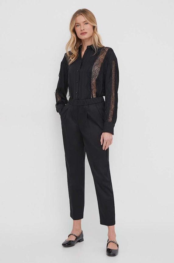 Sisley ing 5IAYLQ06I fekete SS24