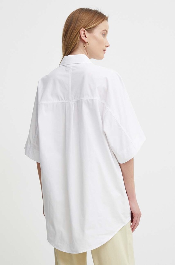 Odzież Calvin Klein koszula K20K206596 biały