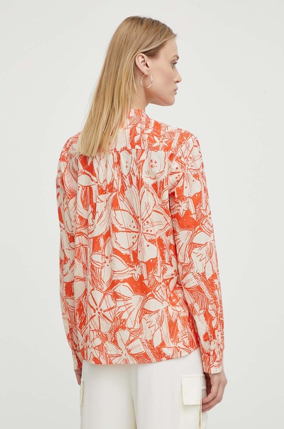 Ruházat Marc O'Polo blúz pamutból 403119342377 többszínű