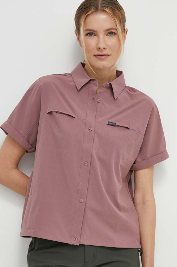 Columbia koszula Boundless Trek różowy 2073031