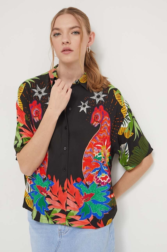 Desigual camicia corta multicolore 24SWCW39