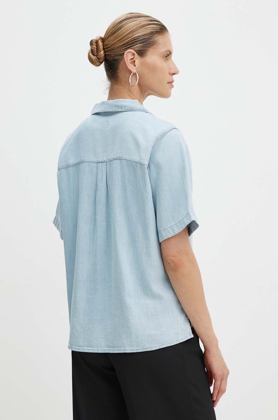Oblečení Džínová košile Levi's A7175 modrá
