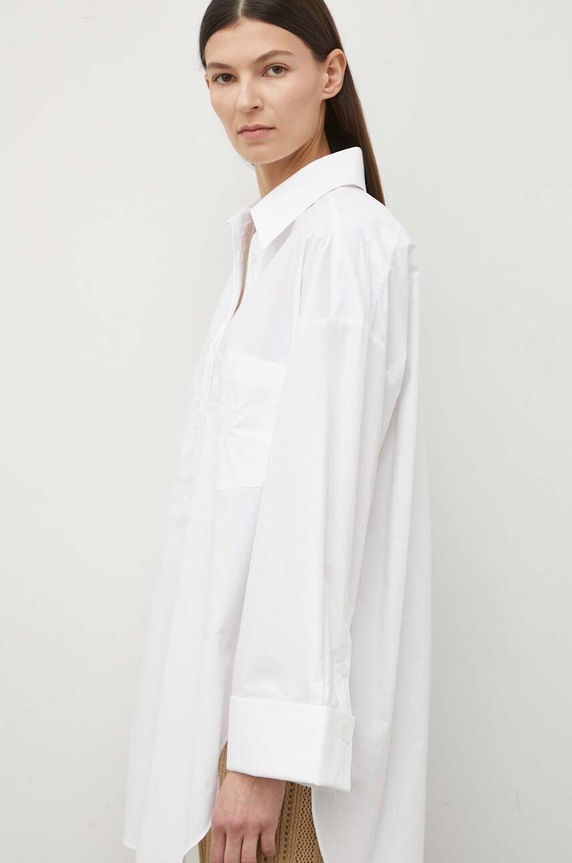 By Malene Birger bluzka bawełniana Q71873041 biały