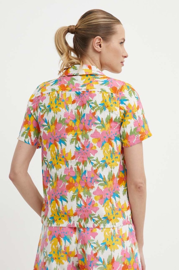 Odjeća Lanena košulja Picture Kintha WTS441 šarena