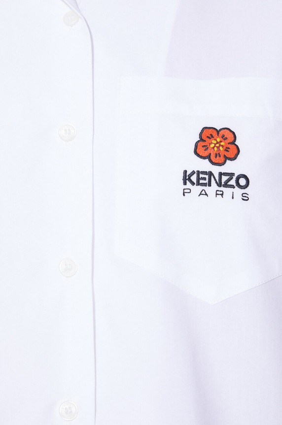 Bavlnená košeľa Kenzo Boke Cropped Hawaiian Shirt FE52CH0669LH.01