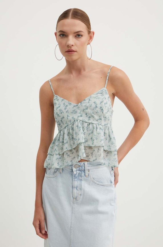 Hollister Co. top regular niebieski KI340.4012.118
