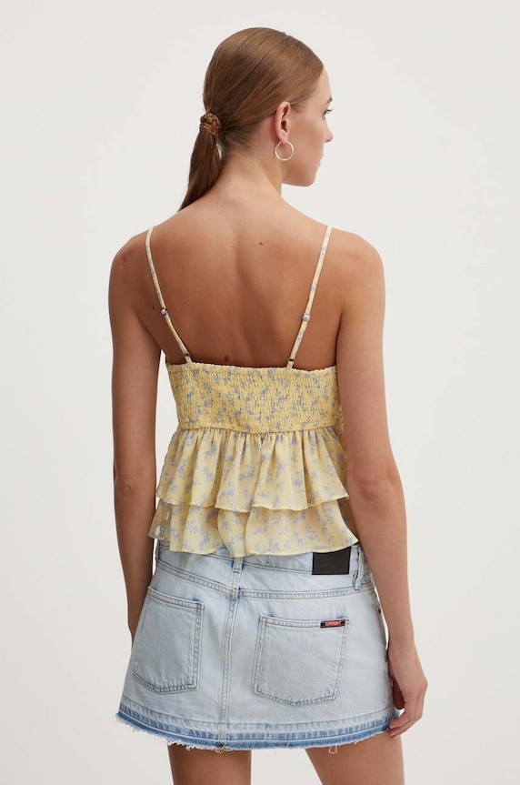 Odzież Hollister Co. bluzka KI340.4012.808 żółty