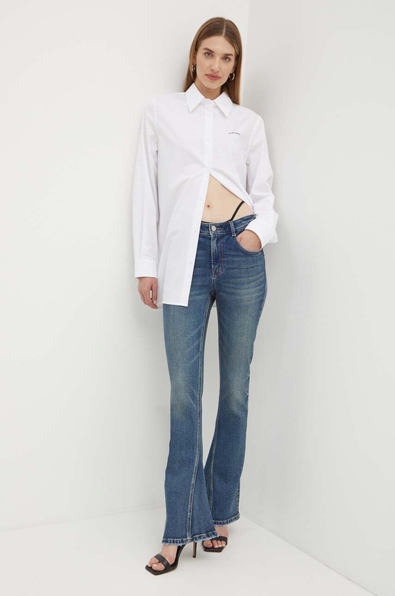 Miss Sixty camicia in cotone 6L2XJ1910000 XJ1910 6L2XJ1910000 bianco SS24
